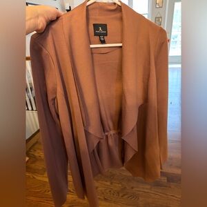 Jules & Leopold Women's Mauve Open Front Cardigan/Blazer. XS, worn once.